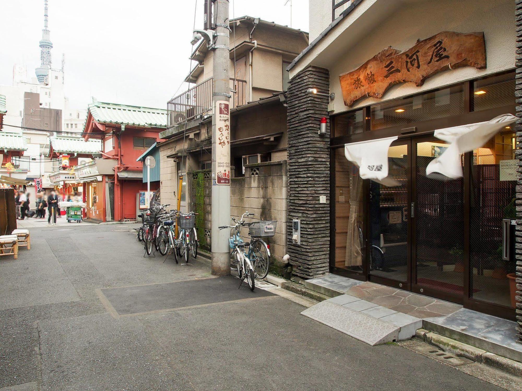 Ryokan Mikawaya Tokio Zewnętrze zdjęcie